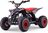 Elektrisches Kinder-Quad Beneo Motors T-REX rot - 1300W