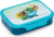 Caja para almuerzo con compartimentos crazy animals caracol
