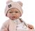 Guca 894 NEW BORN - realistická bábika bábätko s mäkkým látkovým telom - 36 cm