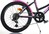 Dino Bikes - Detský bicykel 20" 420D-04SC -AURELIA čierno-ružový s prevodmi