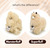 INKARI Плюшена играчка Алпака Small Monsterfluff Blond 23cm