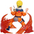 Bandai - Naruto Uzumaki Vibration Stars 15 cm (Banpresto)