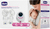 CHICCO Odsávačka materského mlieka elektrická Double Pink