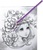 Nebulous Stars Wassermarker zum Ausmalen