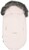 Kinderfußsack NEW BABY mit Fell dusty pink