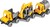 Wader Kid Cars Stavba set 3ks