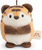 NICI plyš MyMochi Tiger Tiggy 8cm v kostýme hamburger a uhorka, set darčekové balenie