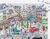 Galison Folienpuzzle Michael Storrings Weihnachts-Paris 1000 Teile