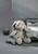 STEIFF Friends Hoppie rabbit, light grey 28cm plyšová hračka