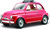 Bburago 1:24 Fiat 500L (1968) Rot