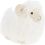 Keel Toys SE3057-1 Keeleco Agnello bianco - giocattolo ecopeluche 18 cm