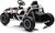 Elektrische Go-Kart SPORT-KART 24V, schwarz, EVA-Räder, Kunstledersitz, 2 x 50W Motor,