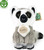 Plyšový lemur sediaci 18 cm ECO-FRIENDLY