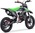Moto de gasolina para niños Beneo Motors CROSS SX verde - 50cm3
