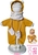 Llorens M844-003 oblečenie pre bábiku bábätko NEW BORN veľkosti 43-45 cm