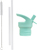 A Little Lovely Company - bouchon, brosse et paille pour bouteille en acier inoxydable – jungle