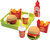 Fast food s podnosom