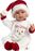 Llorens 74501 NEW BORN - realistická bábika so zvukmi a mäkkým látkovým telom - 45 cm