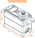Spektrum servo S6260 Auto Vysoká rýchlosť HV 17.4kg.cm 0.06s/60° 23T