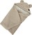 EKO Fußsack für Autositz buclé mit Baumwolle Light Beige 110x100cm