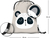BAAGL Predškolské vrecko Panda