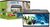 Set Aquael Aquarium Leddy 75 Schwarz Day &amp; Night 2.0 105l