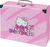 BAAGL Skladací školský kufrík Hello Kitty Sweet Leopard s kovaním