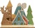 2Kids Toys Pictură cu diamante cu suport Satul renilor