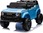 Elektrické autíčko Toyota Landcruiser 12V, modré, široké jednomiestne sedadlo, 2,4 GHz dia