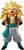 Bandai Dragon Ball Z - Solid Edge Works Super Saiyan 3 Gotenks, 14 cm
