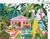 Galison Puzzle Bungalou de surf 1000 piese