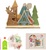 2Kids Toys Pictură cu diamante cu suport Satul renilor