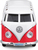 Maisto RC - DIE-CAST METAL so svetlami, Volkswagen Van Samba, 1:41, 2,4 GHz, USB, XTR, Blu