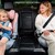KINDERKRAFT Autositz I-Comfy i-Size (76 bis 150 cm) Schwarz