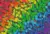 Trefl Drevené puzzle 501 - Dúhové motýle