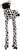 Giocattolo Dog Fantasy Jumbo mucca squeaker e fruscio 90cm