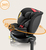 LIONELO Autosedačka Navy i-Size (40-150 cm) Black Red