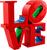LEGO® Art 31214 LOVE