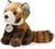 Plyšová panda červená sediaci 18 cm ECO-FRIENDLY