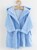 Detský froté župan New Baby blue