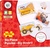 Bigjigs Toys Puzzle 3v1 Stavebné stroje