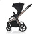 Set kolica Move Cross 5X + vreća Fluffy Combi + rukavice Fluffy 2, Quartz Black