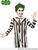 BEETLEJUICE detský kostým veľkosť S(122-128cm)