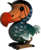 EUGY Pták Dodo 3D kartonová skládačka