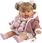 Llorens 42286 ALEXANDRA - realistická bábika so zvukmi a mäkkým látkovým telom - 42 cm