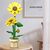 CADA Stavebnica Sunflower 27,4 cm