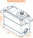 Spektrum servo S6285 High Torque HV MG Race 35.7kg.cm 0.10s/60° 23T