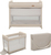 KINDERKRAFT SELECT Postýlka cestovní Moon Dream Beige