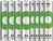 GP USB зарядно ECO AA/AAA + 4xAA 2100mAh + 4xAAA 850mAh GP ReCyko