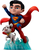 Iron Studios MiniCo Superman: Legacy Superman &amp; Krypto Figur